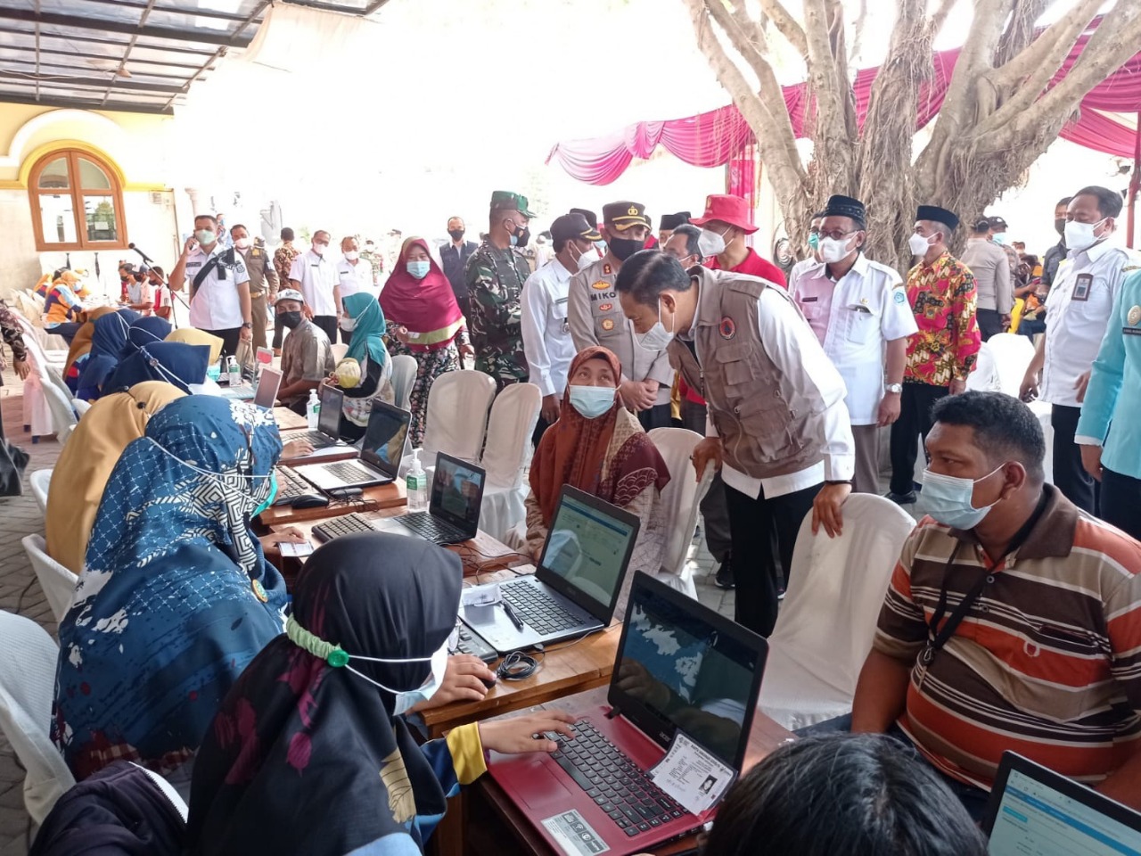 Percepat Herd Immunity, LDII Lamongan Bhakti untuk Negeri 1000 Dosis Vaksin