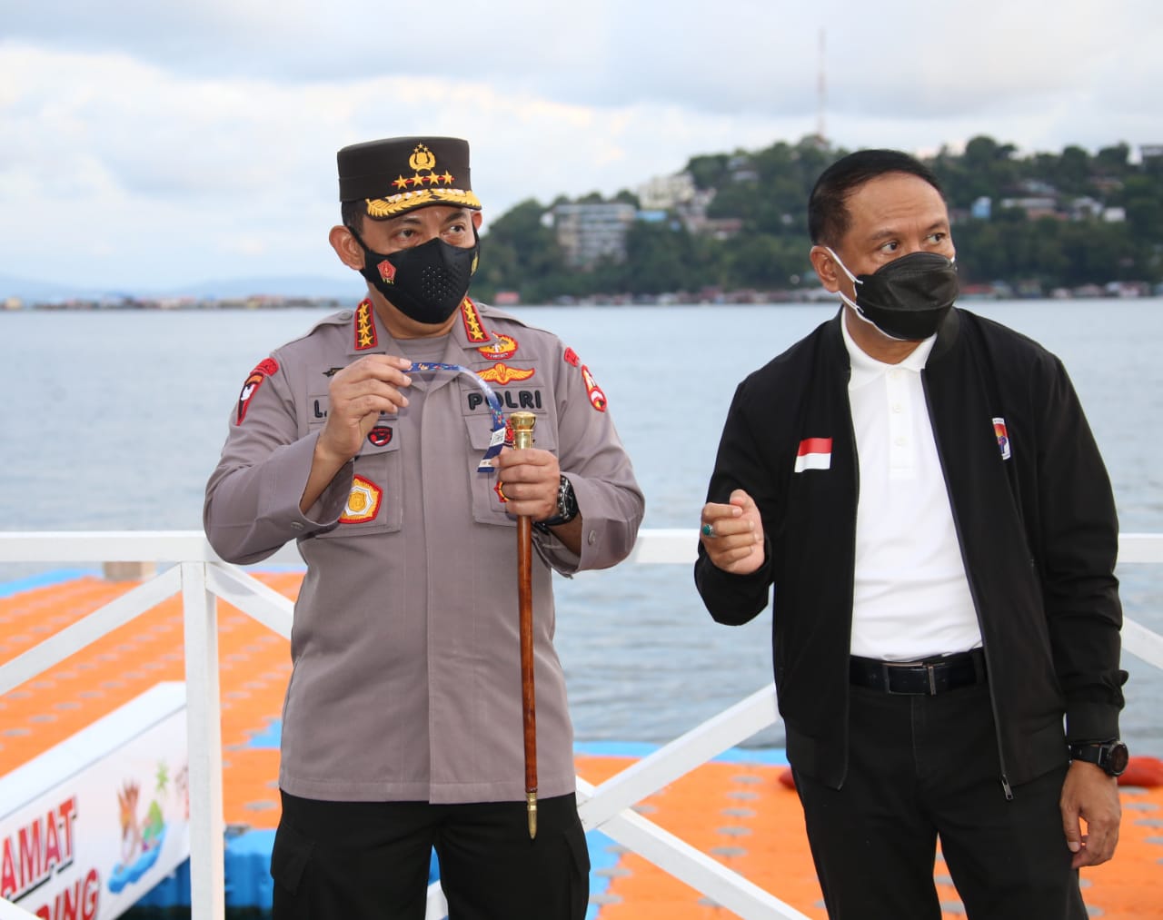 Tinjau 3 Venue PON XX Papua, Kapolri Pastikan Prokes dan Pengamanan