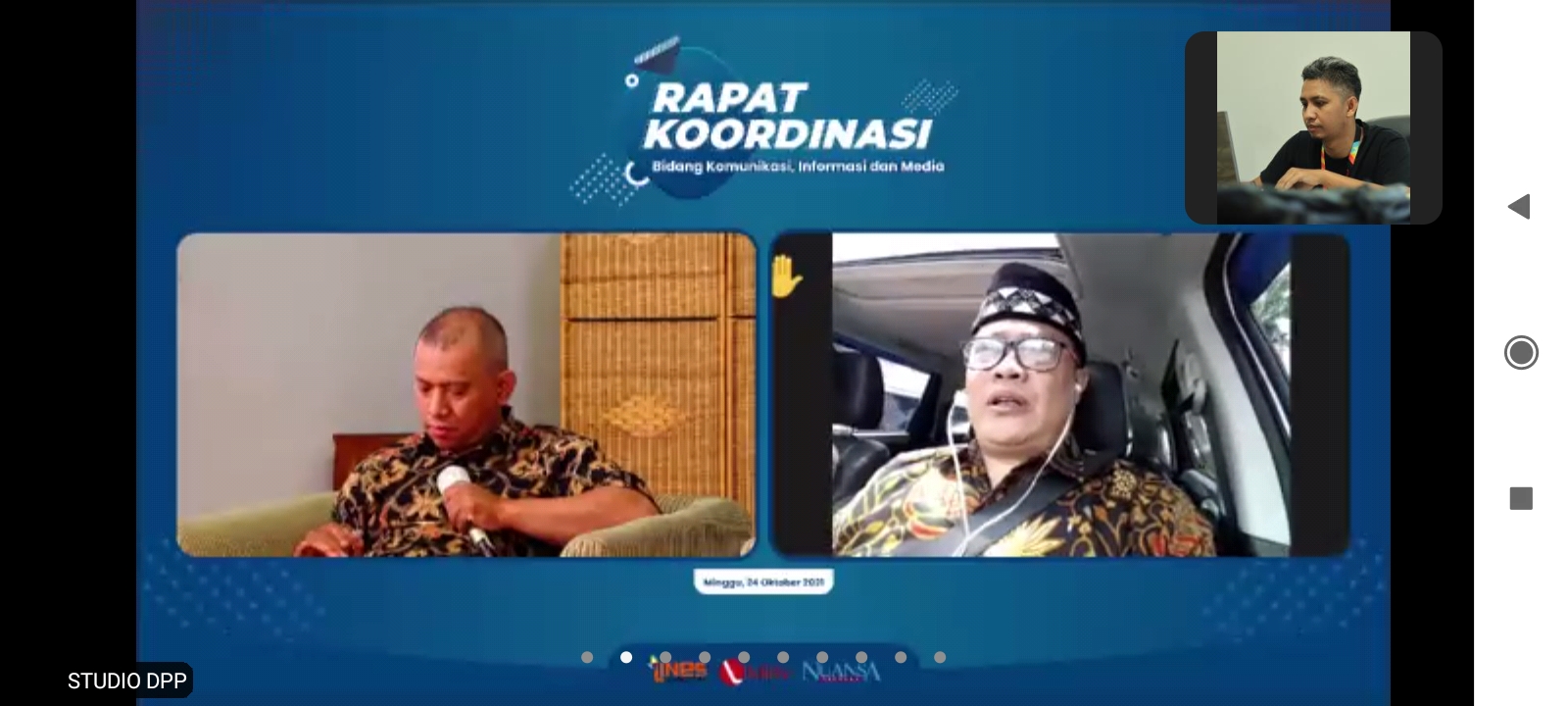 Rapat Koordinasi DPP Bidang KIM, Sebagai Ajang Pemerataan Kemampuan