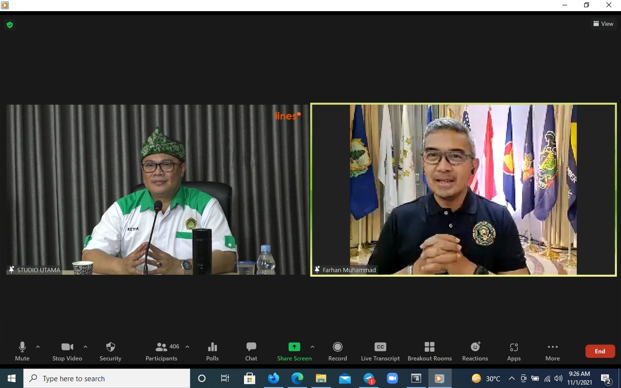 Farhan Anggota DPR-RI : Jadilah bagian dari bangsa ini yang memiliki kemampuan memimpin Bangsa.