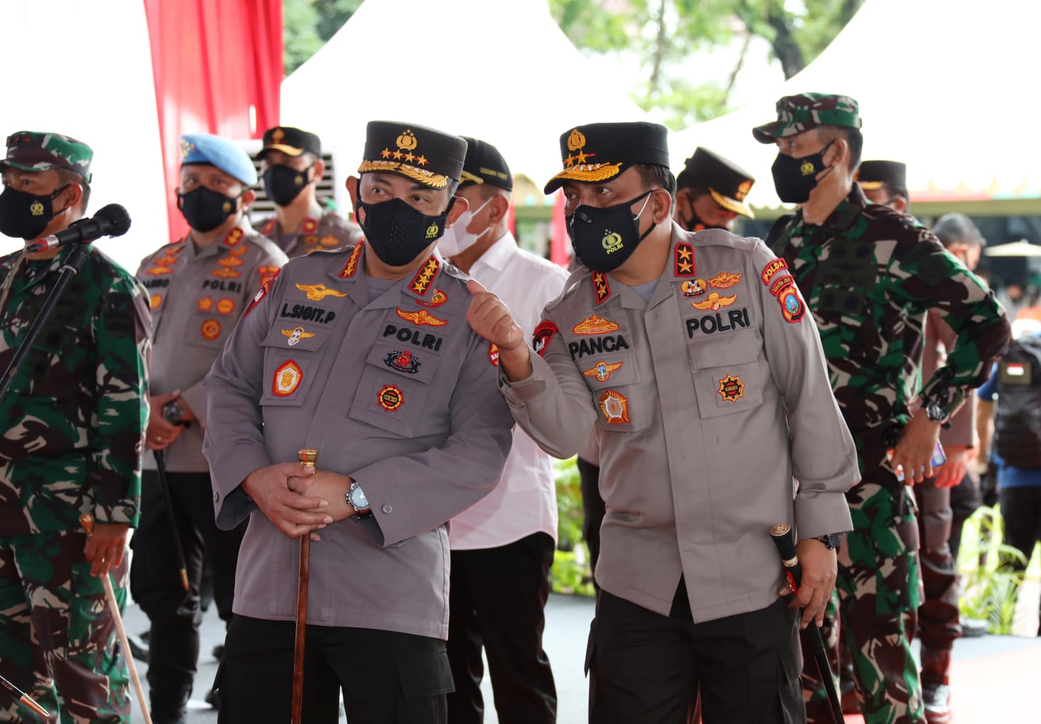Kapolri Minta Forkopimda Sumut Lakukan Antisipasi Cegah Lonjakan Covid-19 Saat Nataru