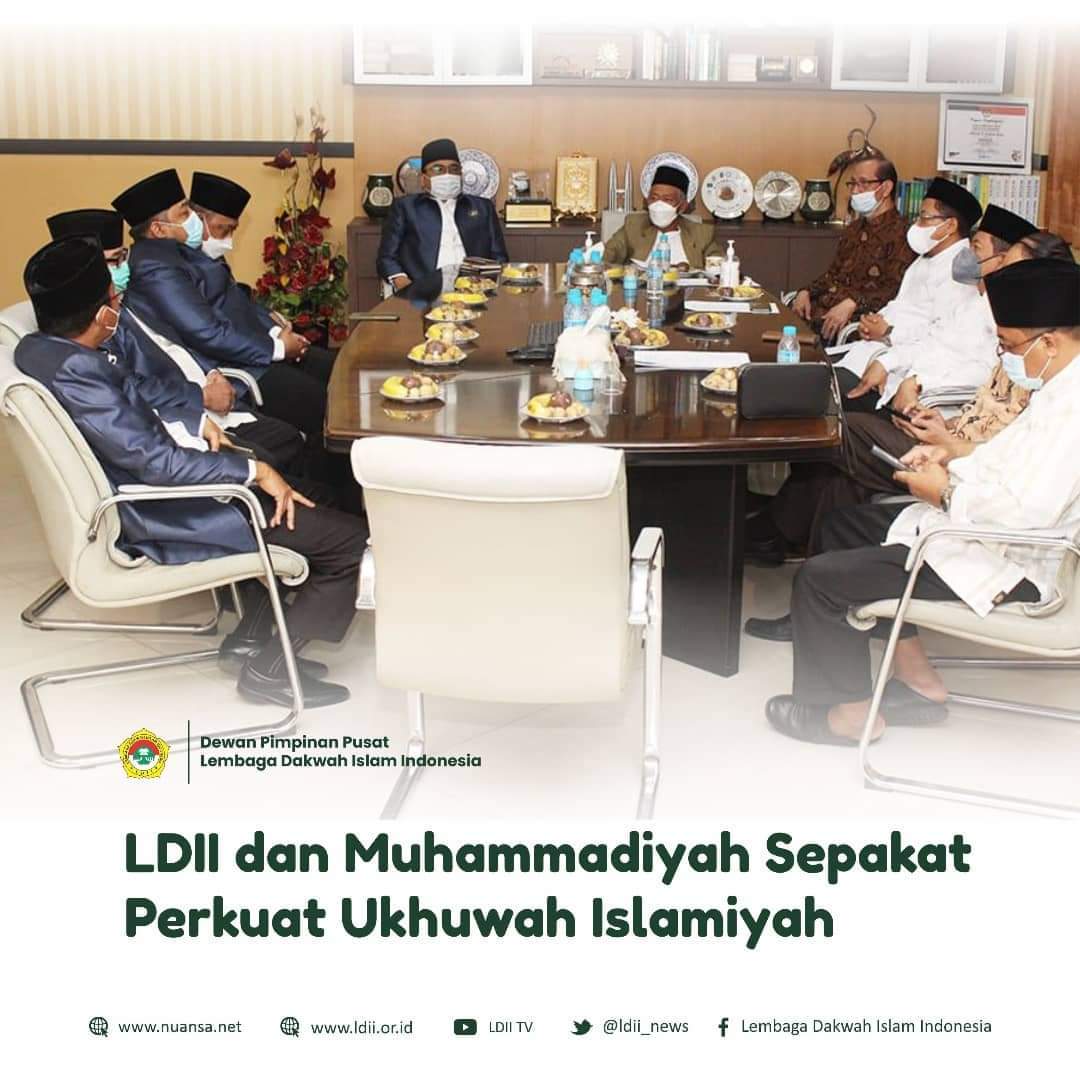 LDII dan Muhammadiyah sangat konsen dalam menjalin ukhuwah Islamiyah