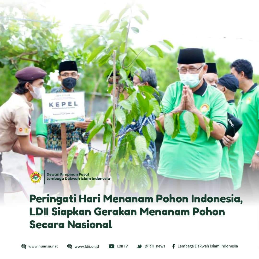 DPP LDII melansir "Gerakan Menanam Pohon"