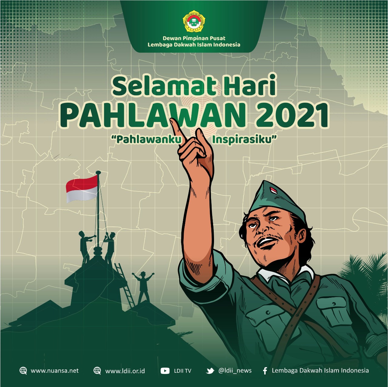 Hari Pahlawan diperingati untuk mengenang jasa perjuangan