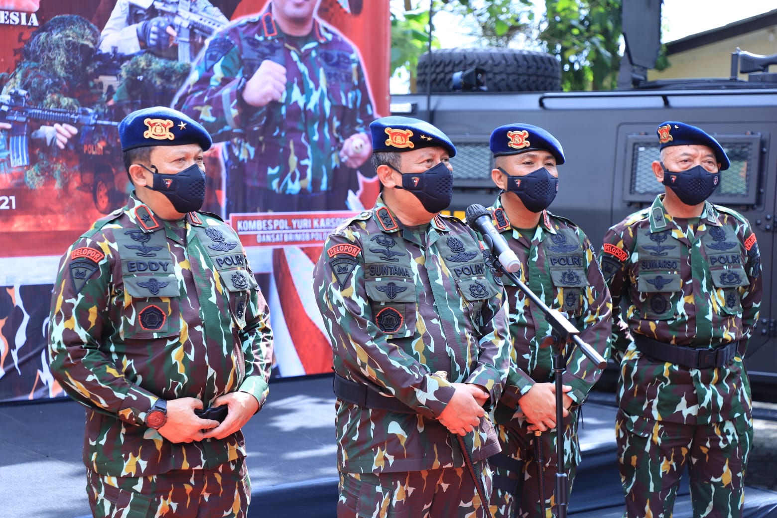 Peringati HUT Brimob Ke - 76, Ini Pesan Kapolda Jabar