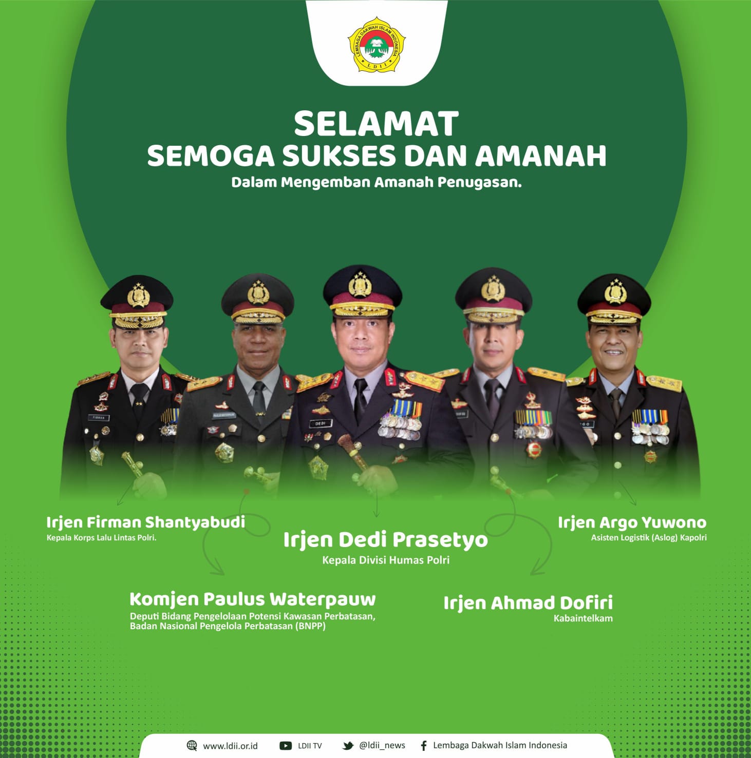 Kapolri Ritasi sejumlah pejabat tinggi polri