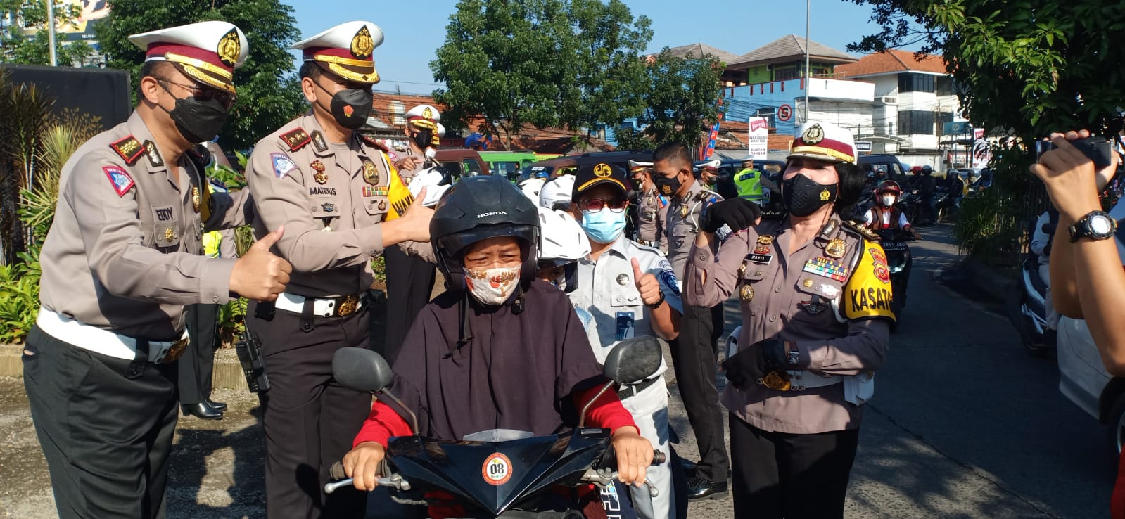 Ditlantas Polda Jabar Adakan Kegiatan Gebyar Operasi Zebra Lodaya 2021