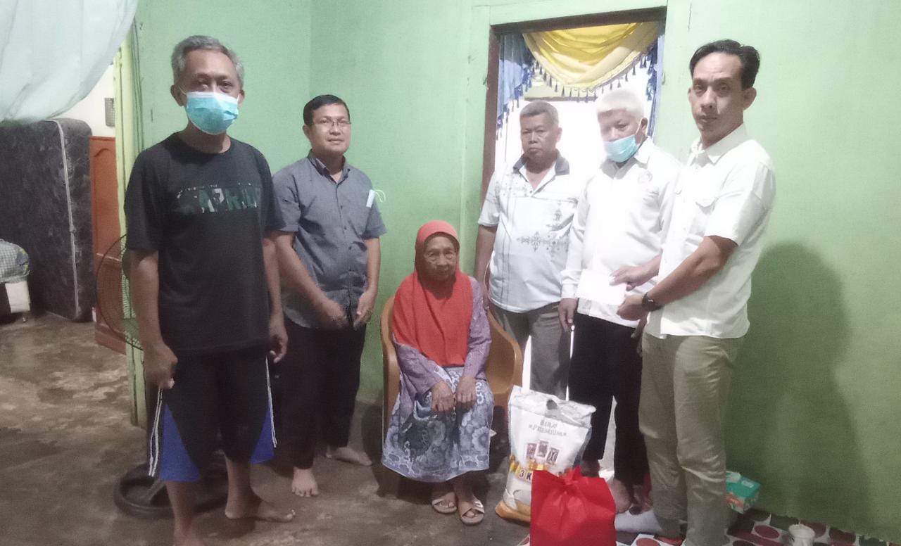 LDII Jambi Peduli, Bantu Korban Kebakaran dan Dhuafa
