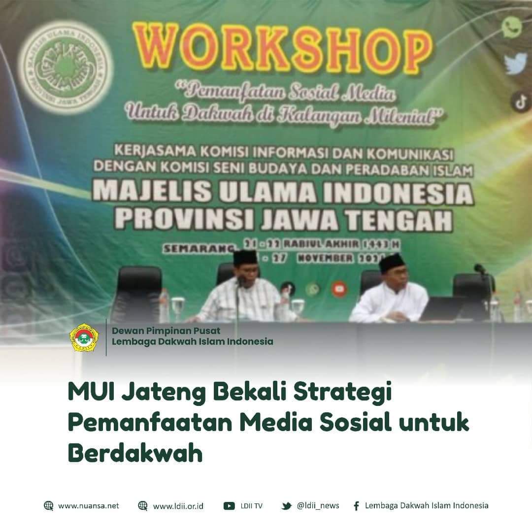 Ketum MUI Jateng : diperlukan strategi dakwah yang sesuai dengan generasi milenial