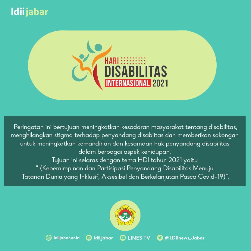 3 Desember, Simak Sejarah Hari Disablitas Internasional.