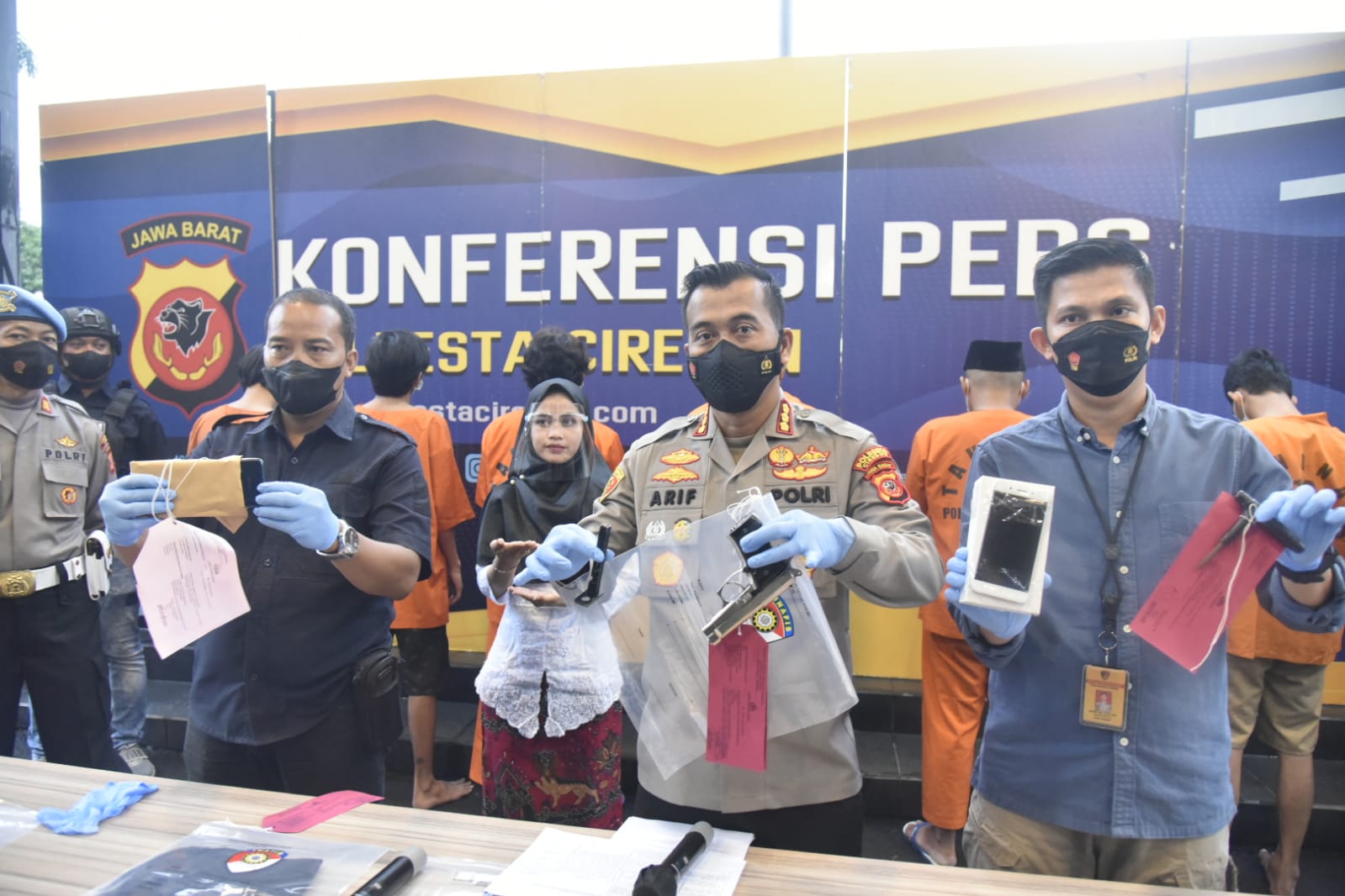 Kabid Humas Polda Jabar : Polisi  Ungkap Lima Tindak Pidana Kejahatan Jalanan