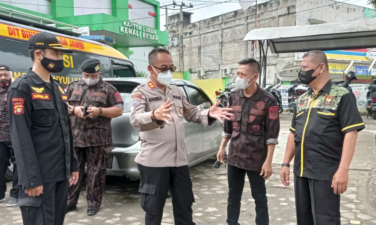 Inovasi Baru, Polda Jambi Gelar 'Vaksin Bahagia' Bersama Orsosmas
