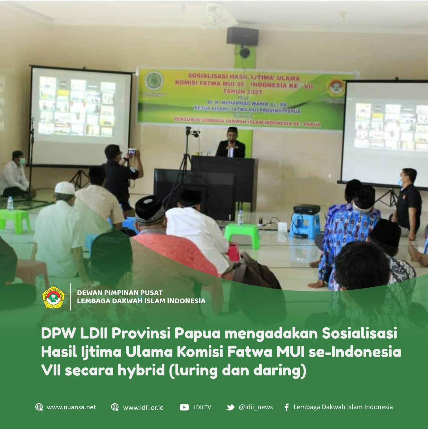 LDII telah melaksanakan paradigma baru dan tidak ada masalah