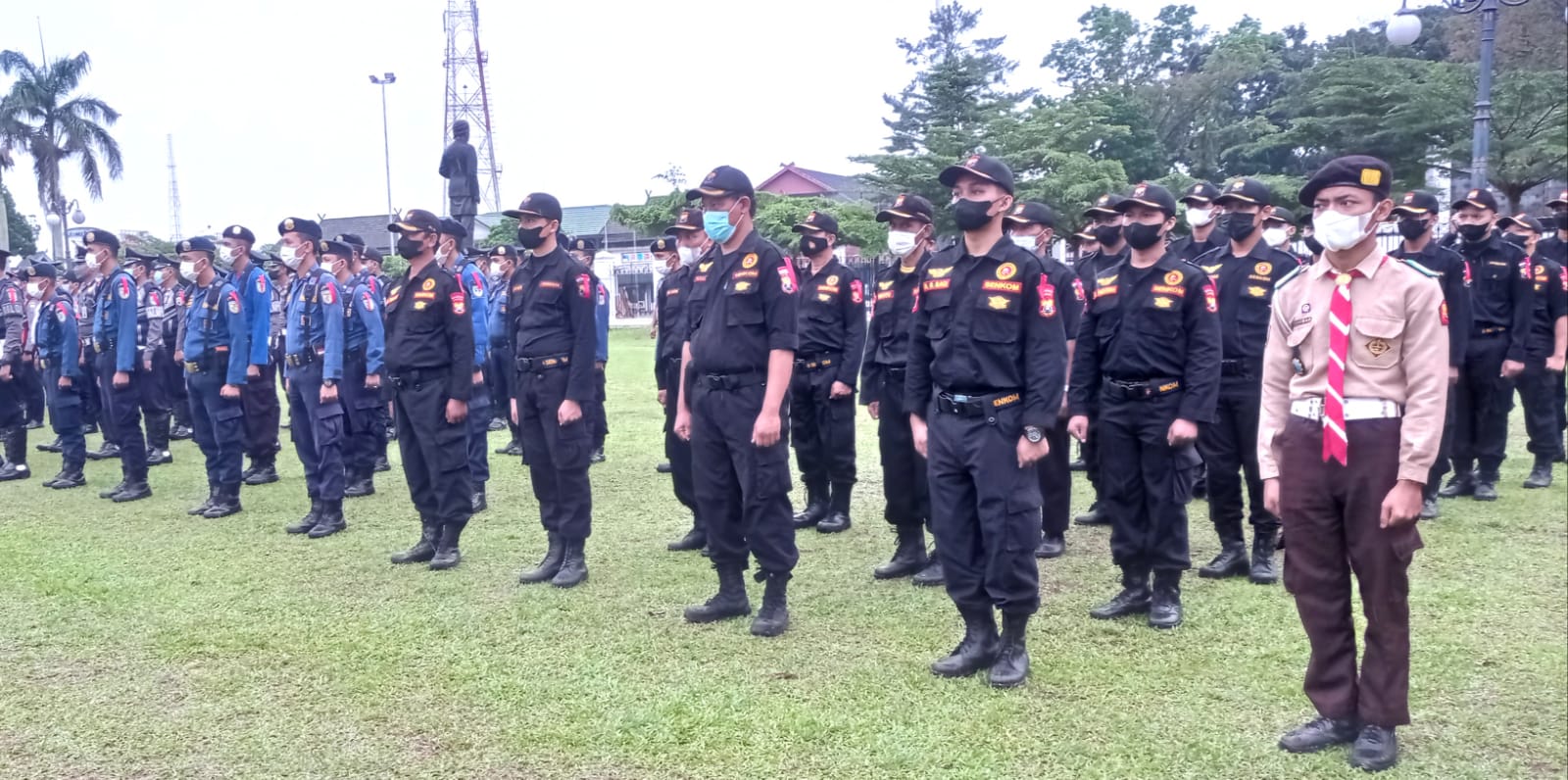 Senkom Mitra Polri Jambi Turut Sukseskan Ops. Lilin 2021