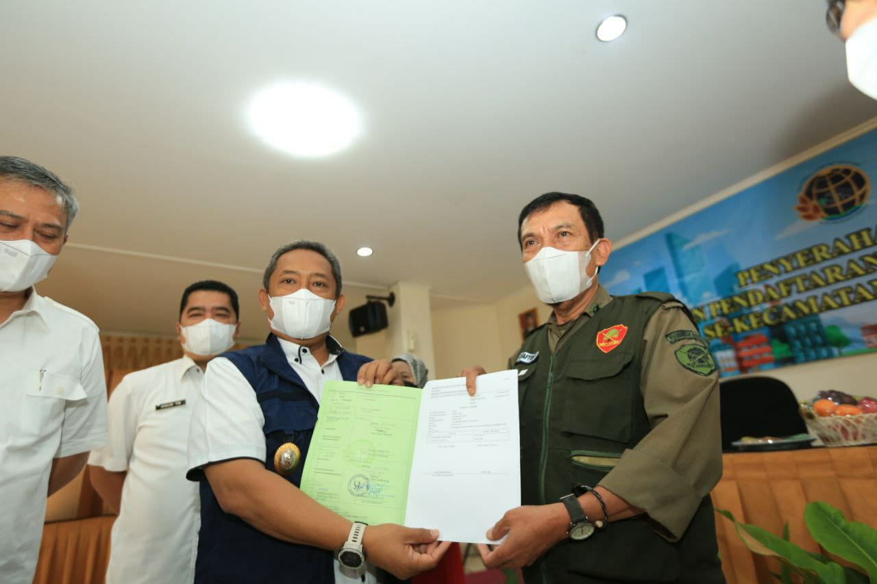 455 warga Miliki Sertifikat tanah gratis dr program PTSL