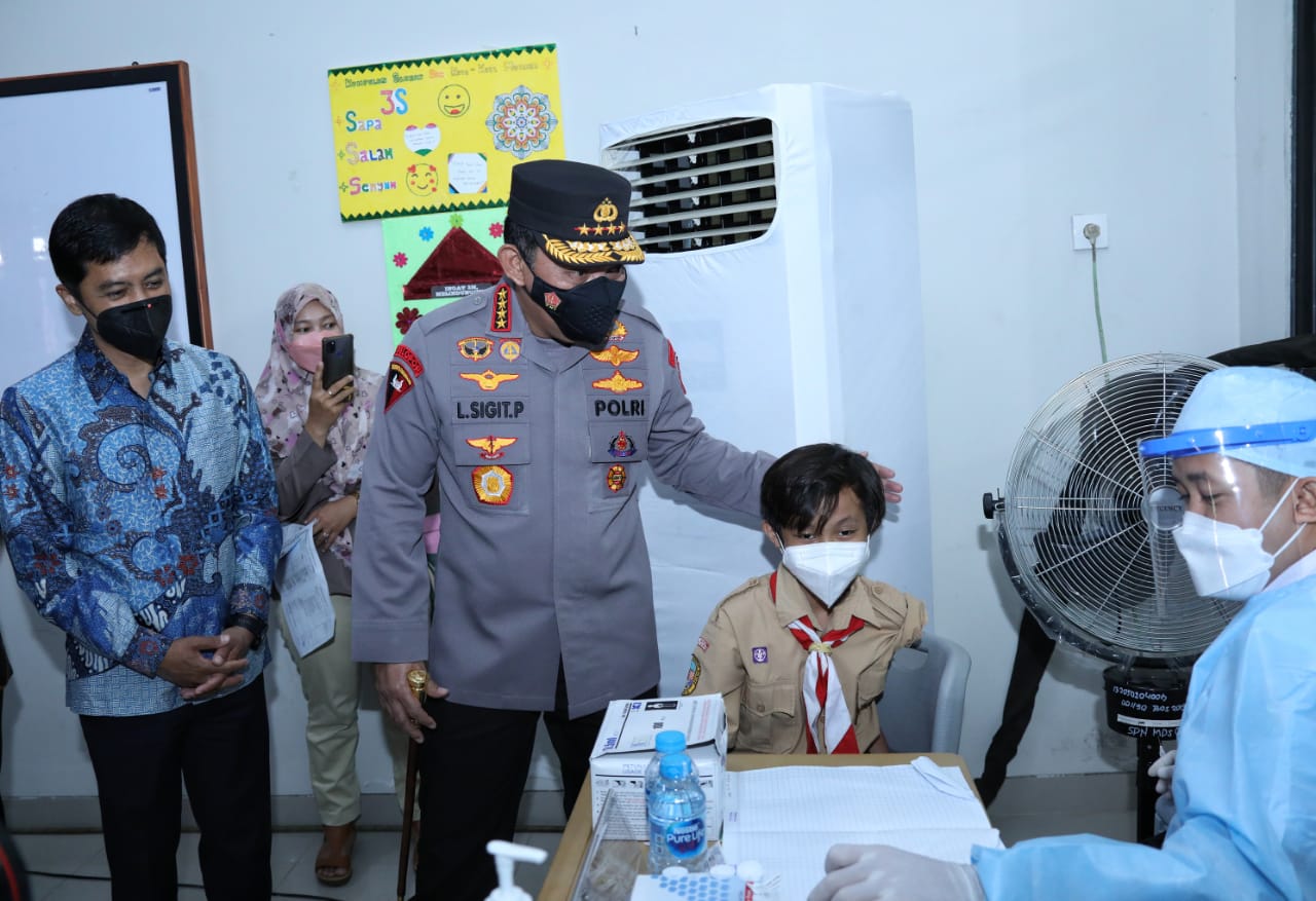 Launching Vaksinasi Merdeka Anak, Upaya Menjaga Generasi Penerus Bangsa