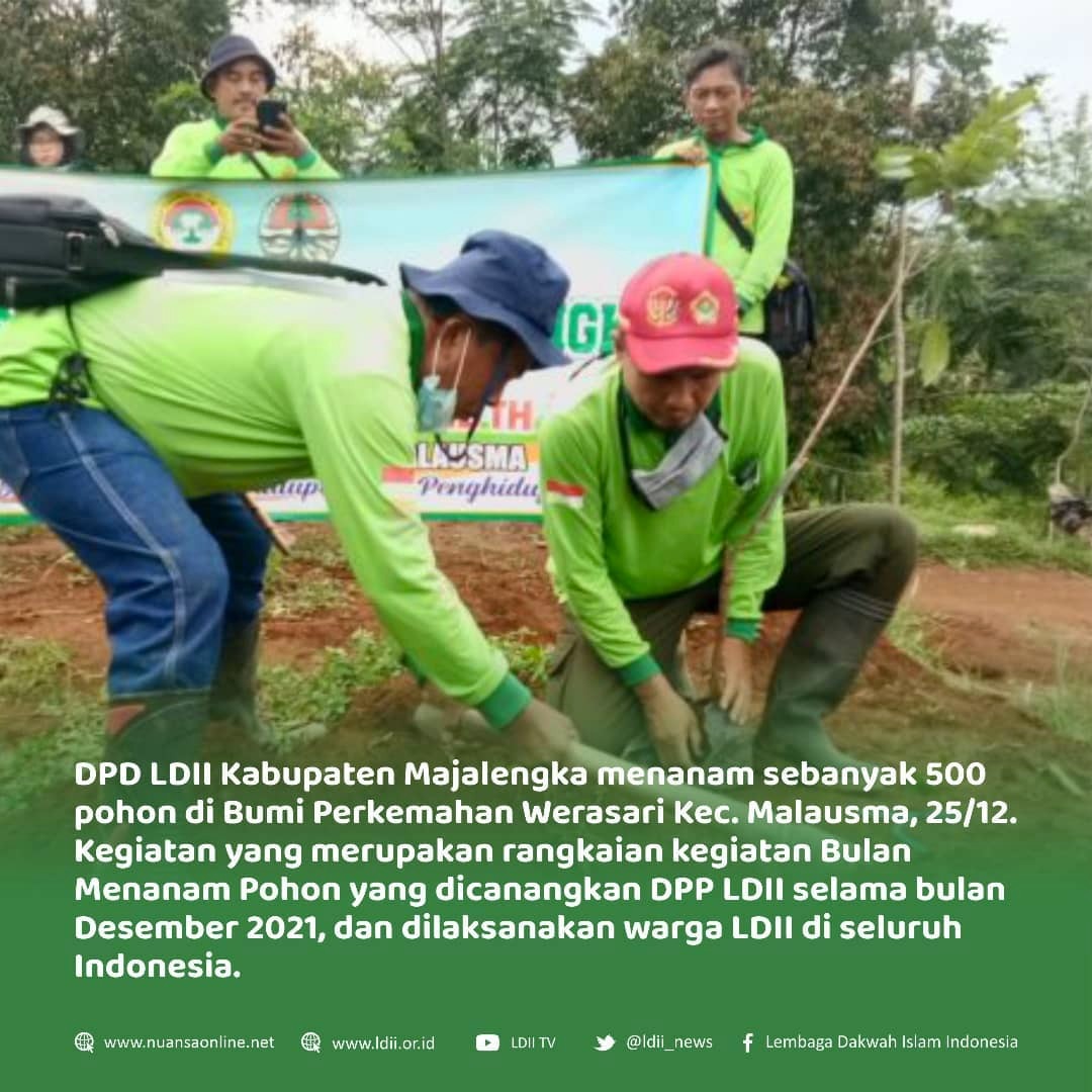 LDII kontribusi dalam pelestarian lingkungan hidup