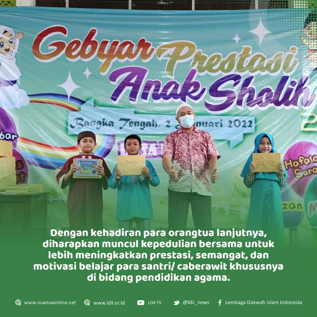 Gebyar Prestasi Anak Sholih 2022