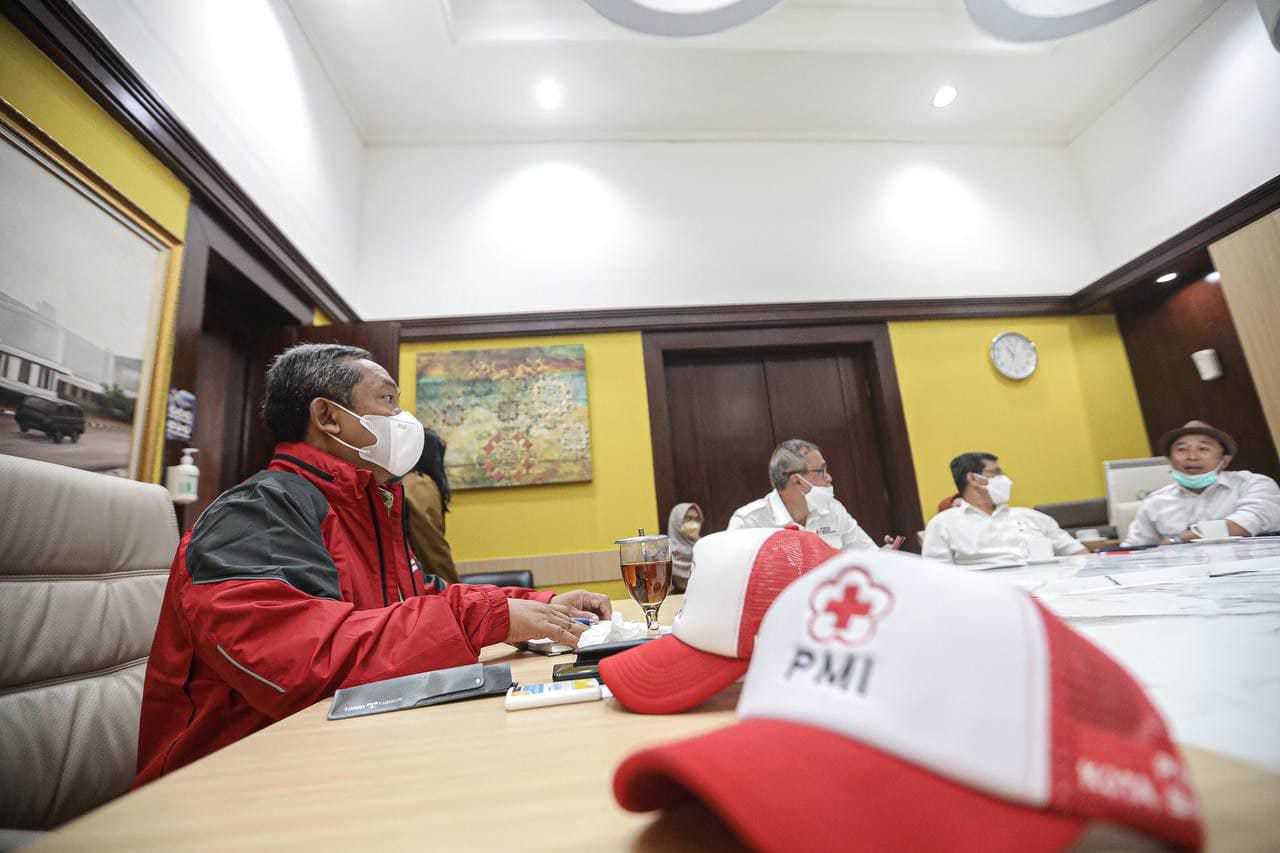 Dana PMI Kota Bandung mencapai lebih dari Rp1,8 Miliar
