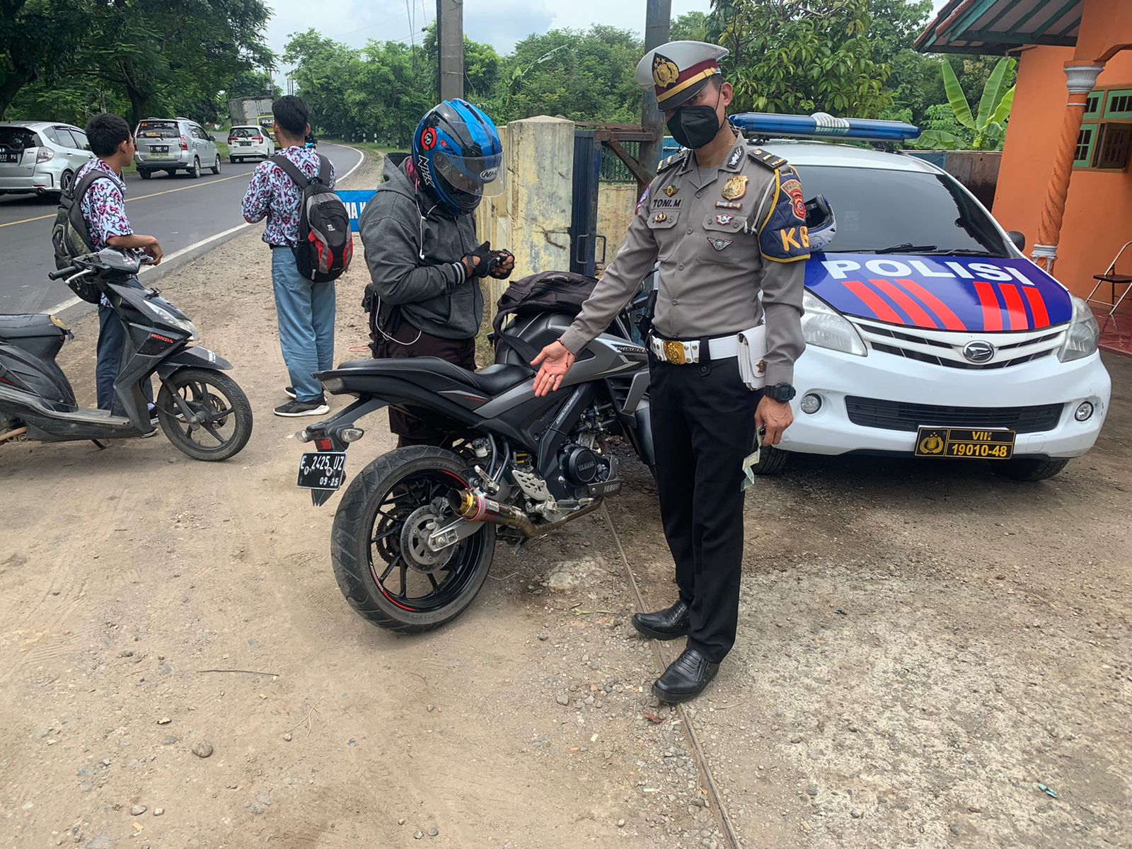 Sebanyak 2.412 knalpot brong terjaringan razia polisi