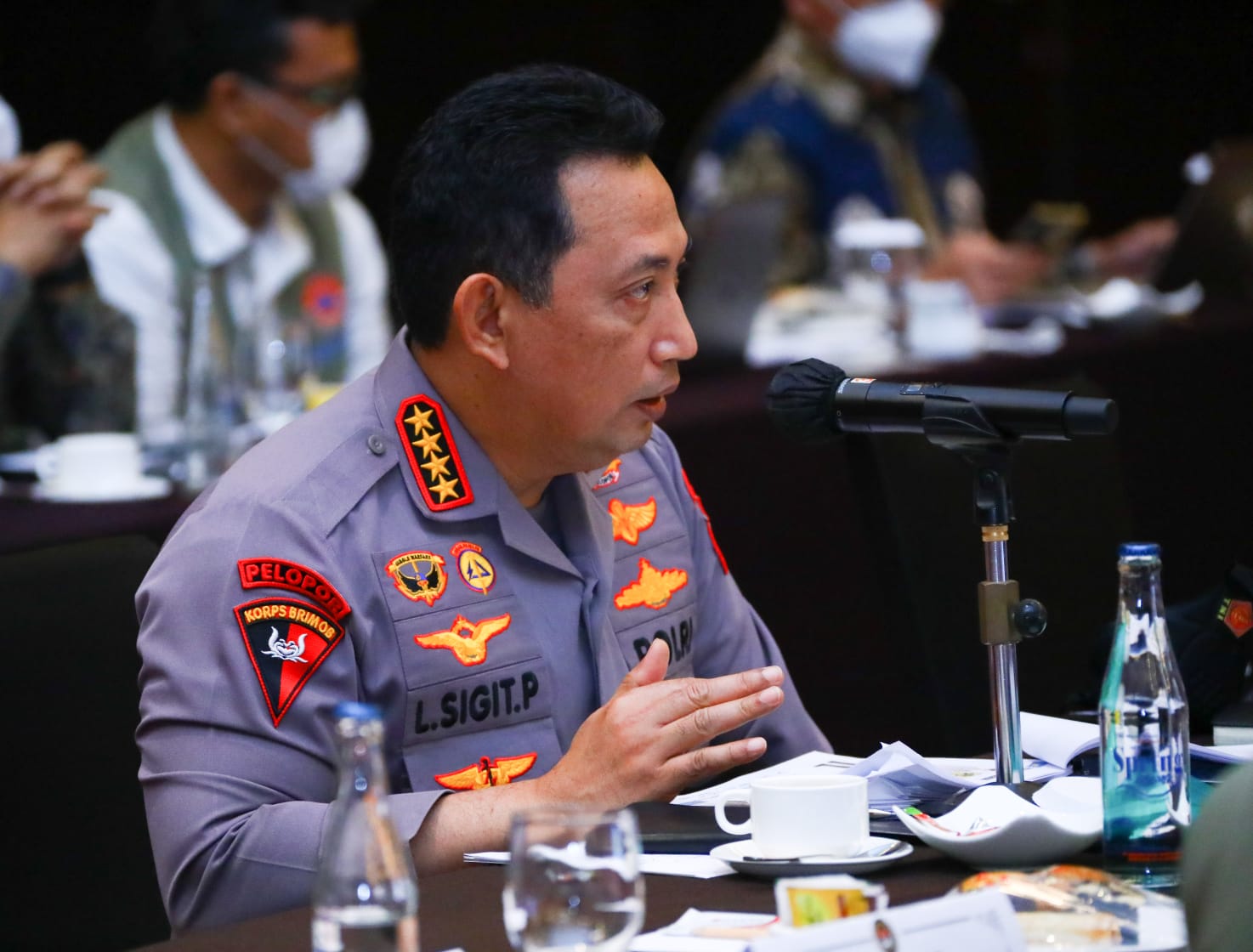 Kapolri Siapkan Skenario Pengamanan Hingga Genjot Vaksin Booster di Bali