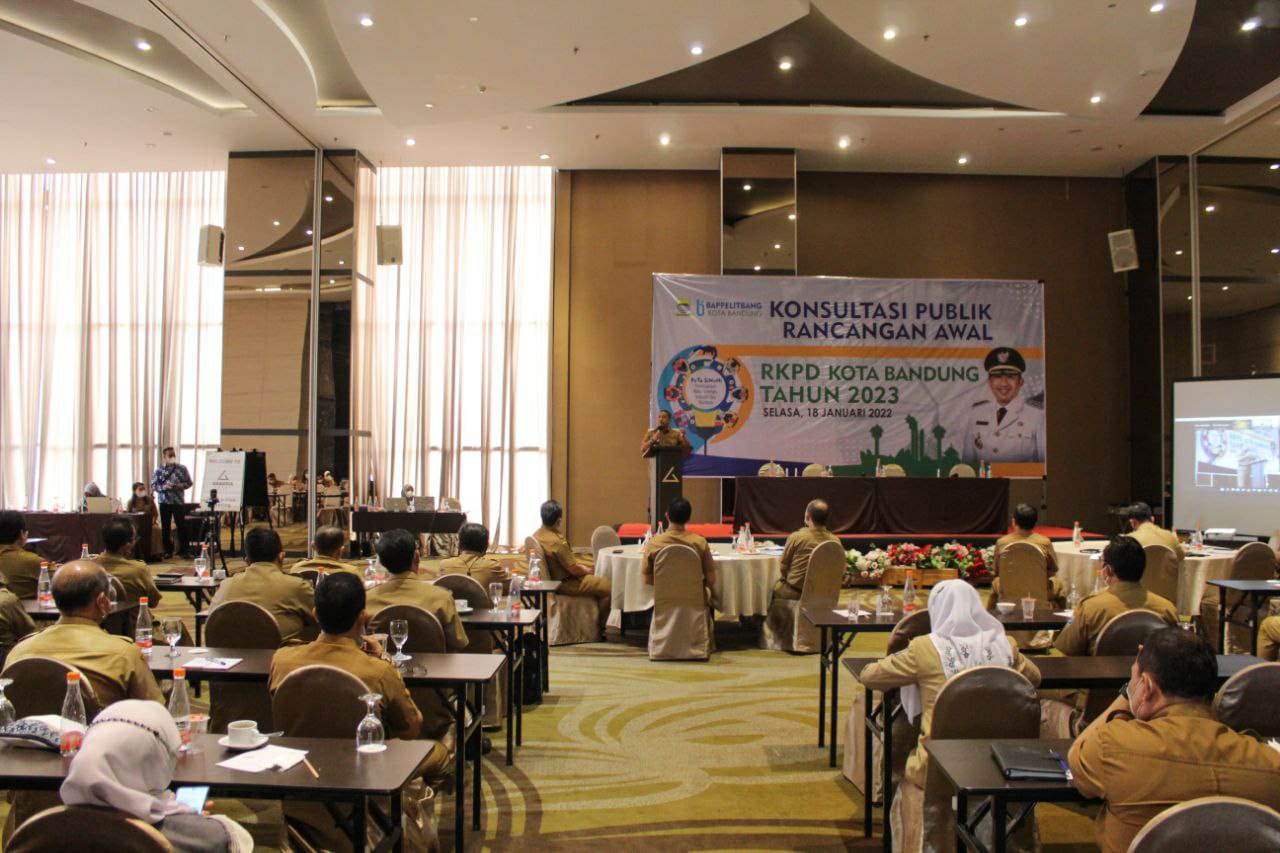 Kejar Capaian Pembangunan, Pemkot Bandung Gelar Konsultasi Publik RKPD