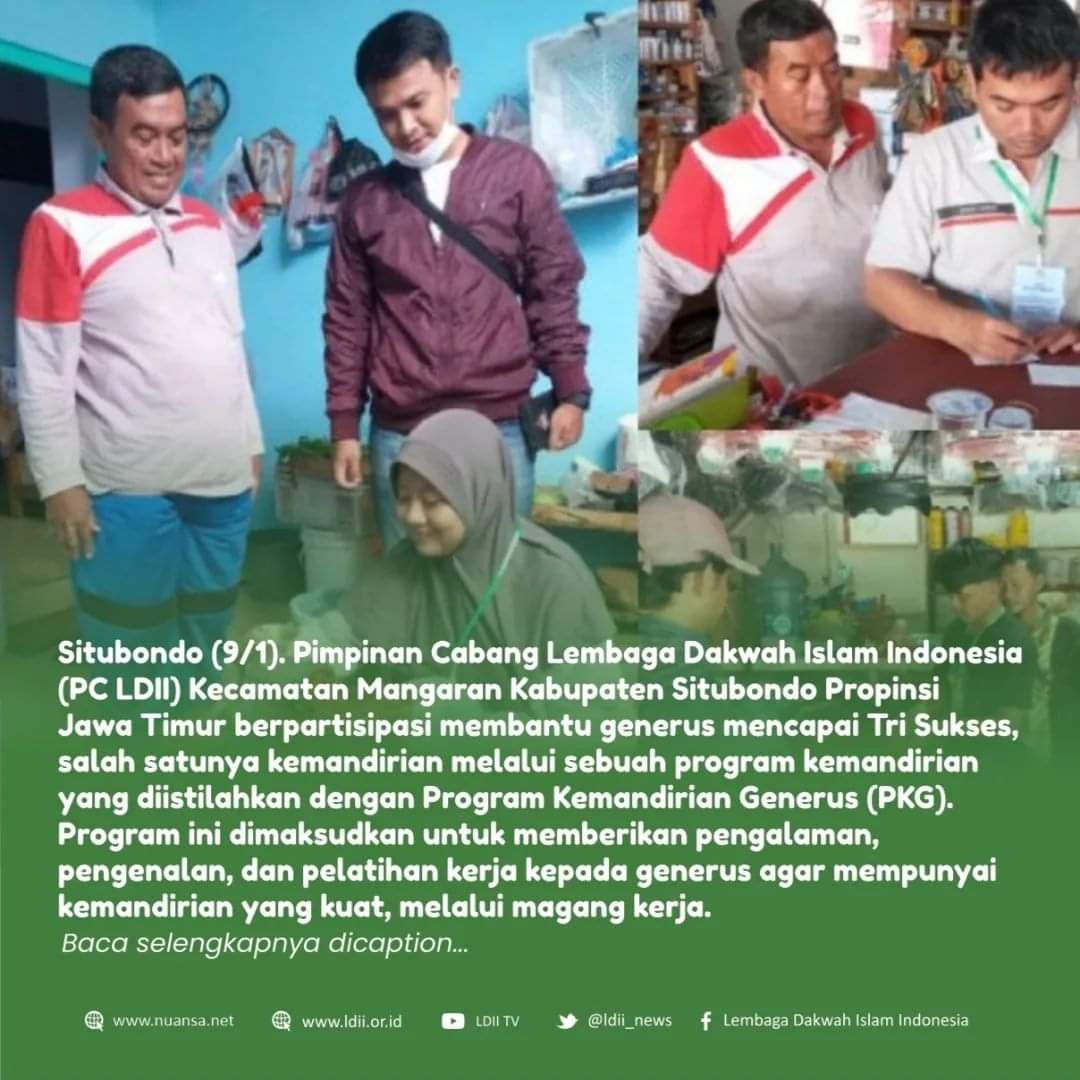 LDII cetak generasi tri sukses dengan Program Kemandirian Generus