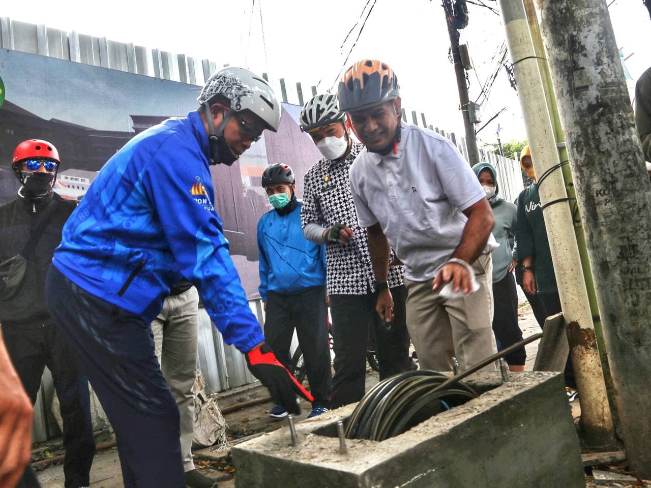 Pemkot Bandung Gunakan Instalasi Grounding kabel