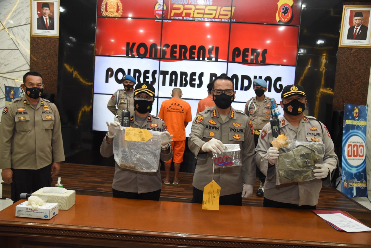 Polisi amankan dua pelaku pembunuhan di Kota Bandung