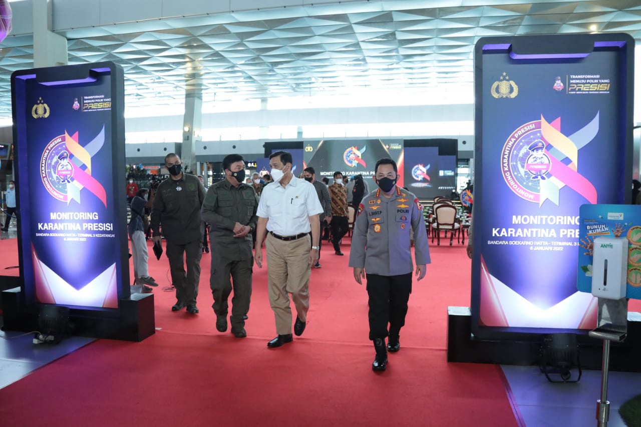 Polri launching Aplikasi Monitoring Karantina Presisi