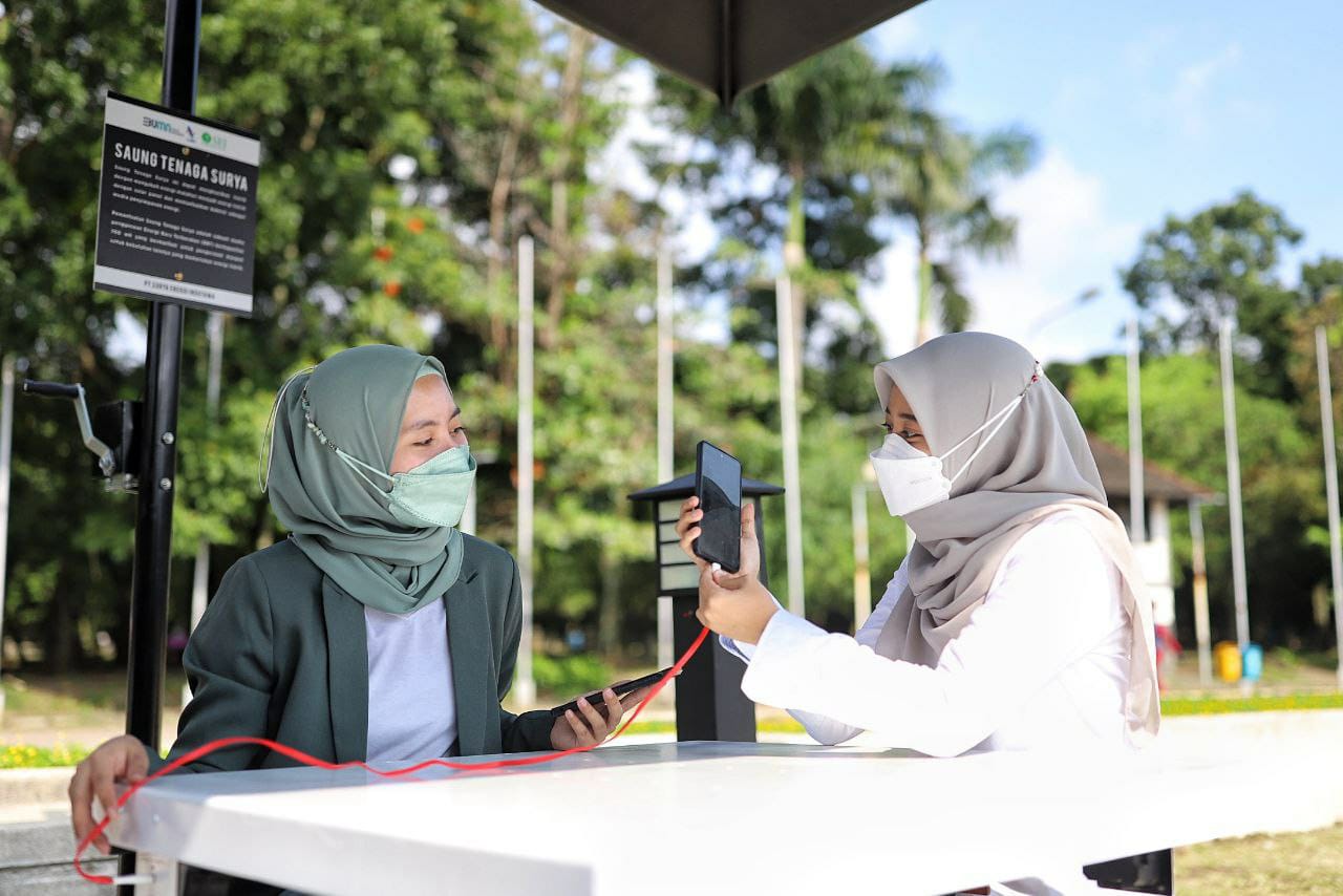 Saung Tenaga Surya fasilitas teranyar di Tegalega