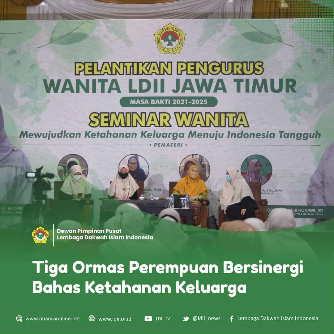 Peran ibu sangat dibutuhkan dalam membangun pondasi ketahanan keluarga