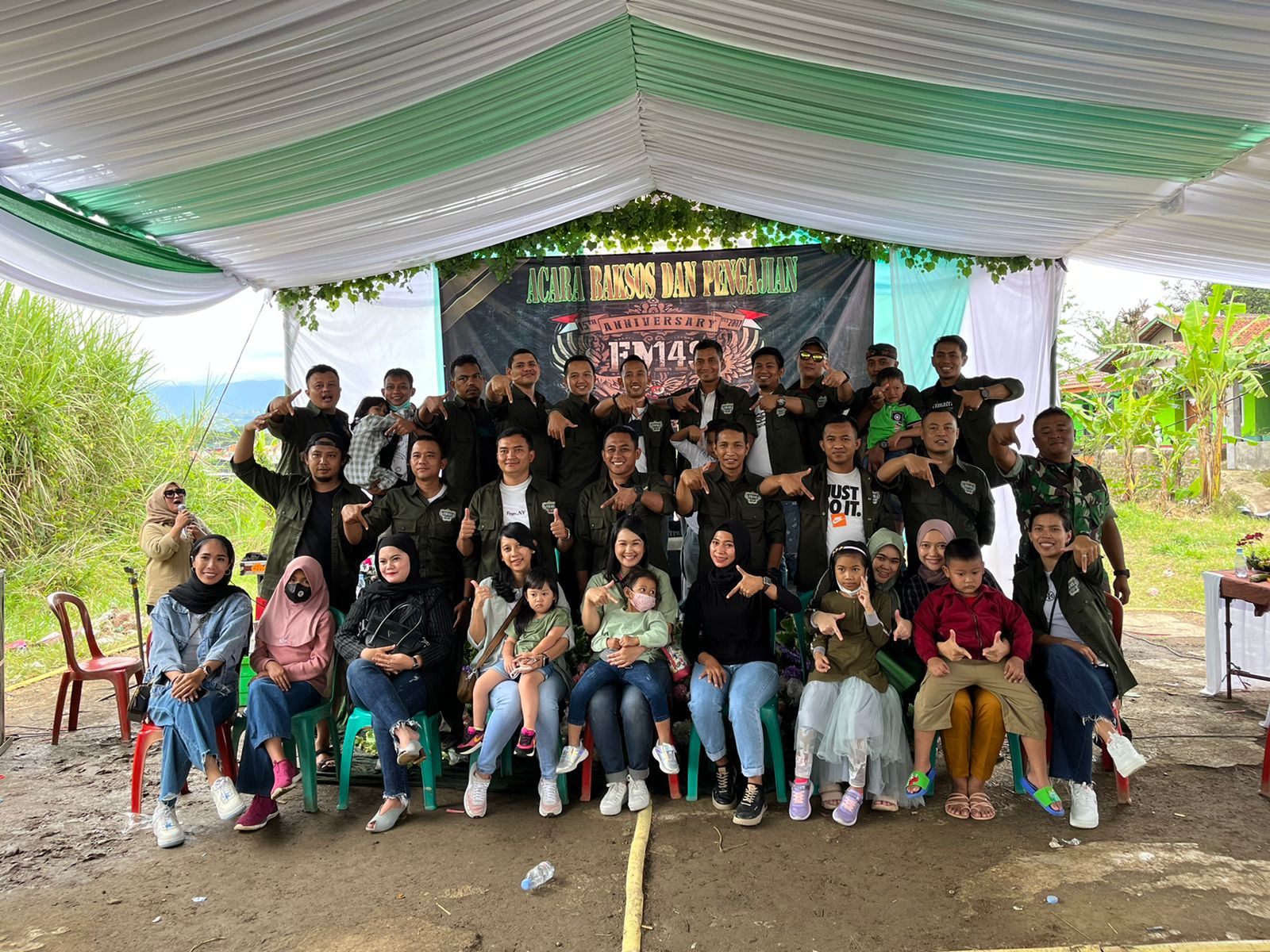 15 tahun Mengabdi, Bintara PK 14 Adakan Baksos dan Penanaman Pohon