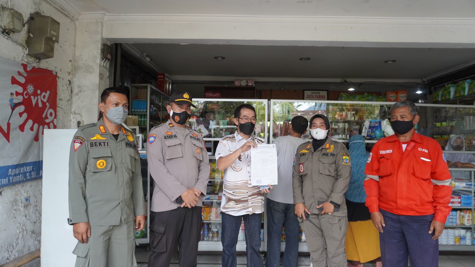 Antisipasi Varian Omicron , Polisi  Imbau Warga Untuk Disiplin Prokes