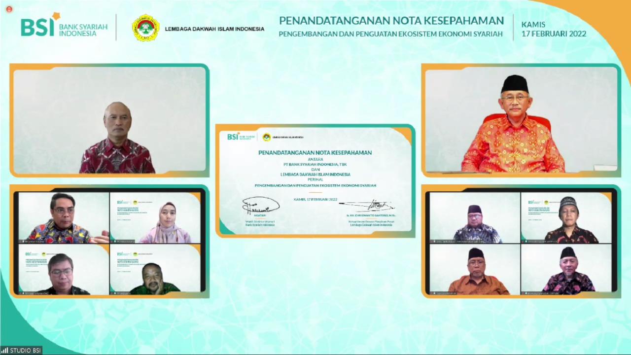 DPP LDII dan BSI Kerjasama Penguatan Ekonomi Syariah Secara Nasional