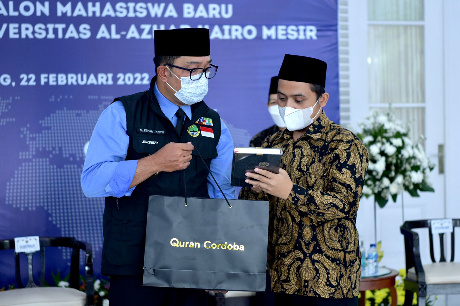 Gubernur Ridwan Kamil Lepas 550 Calon Mahasiswa Al-Azhar Mesir