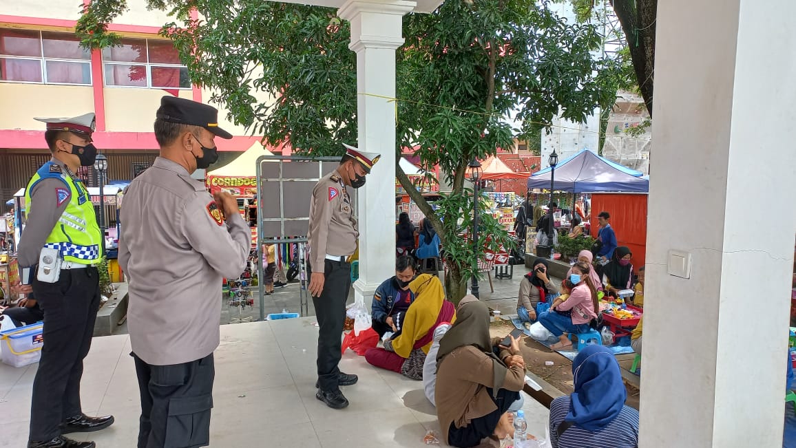 Cegah Penyebaran Omicron, Polisi Ingatkan Prokes ditempat Wisata dan Keramaian