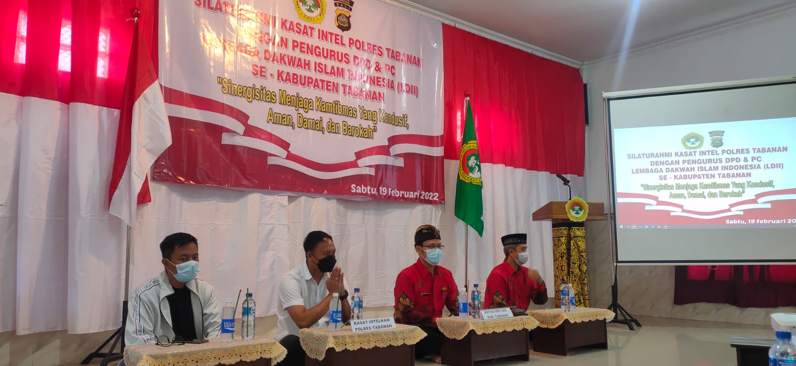 Intelkam Polres Tabanan Silaturahim ke DPD LDII Tabanan