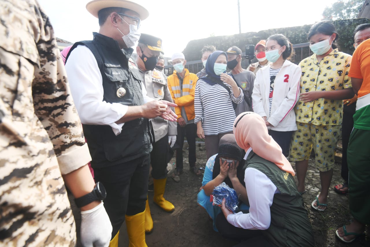 Pemda Prov Jabar Gelontorkan Rp1,5 M untuk Korban Banjir Sukabumi