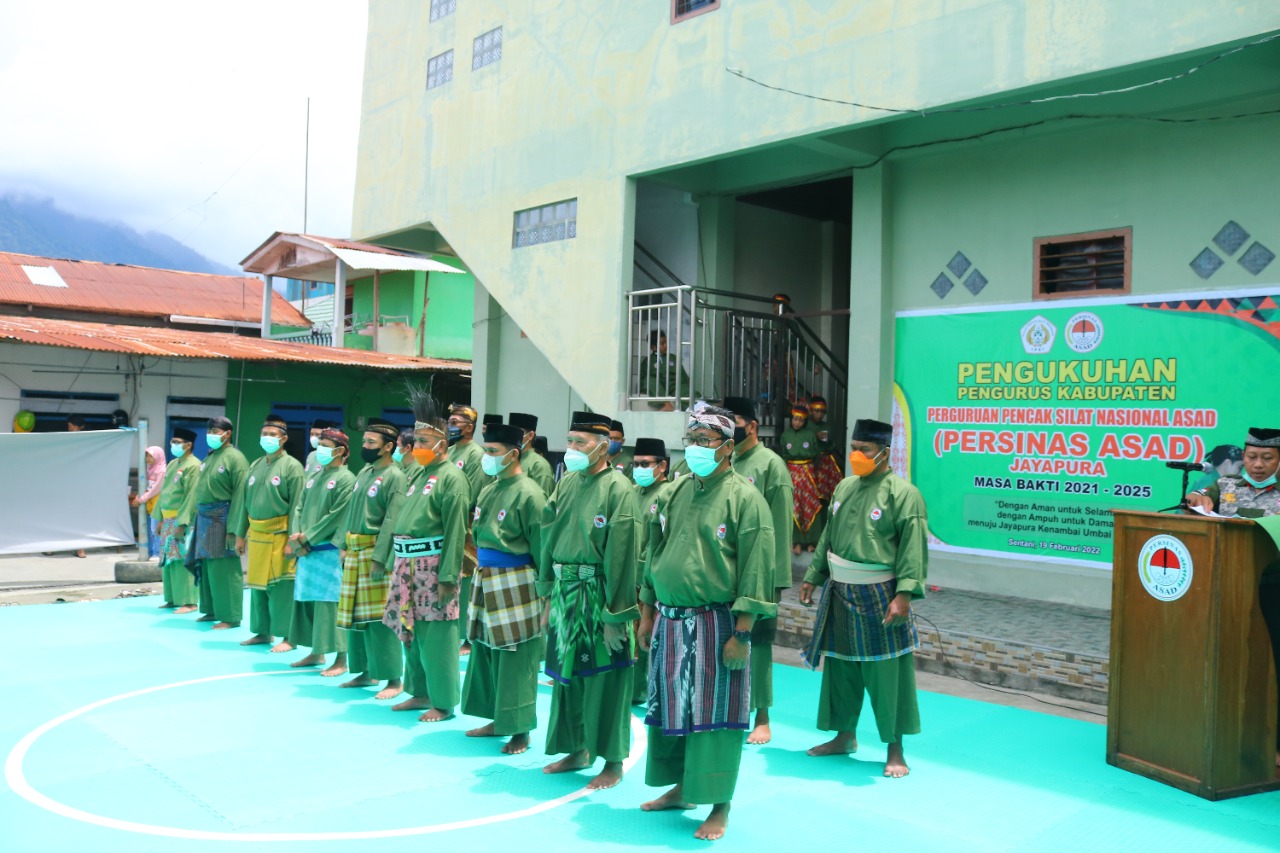 Lantik Pengurus PERSINAS ASAD, ini Pesan Ketua IPSI Jayapura