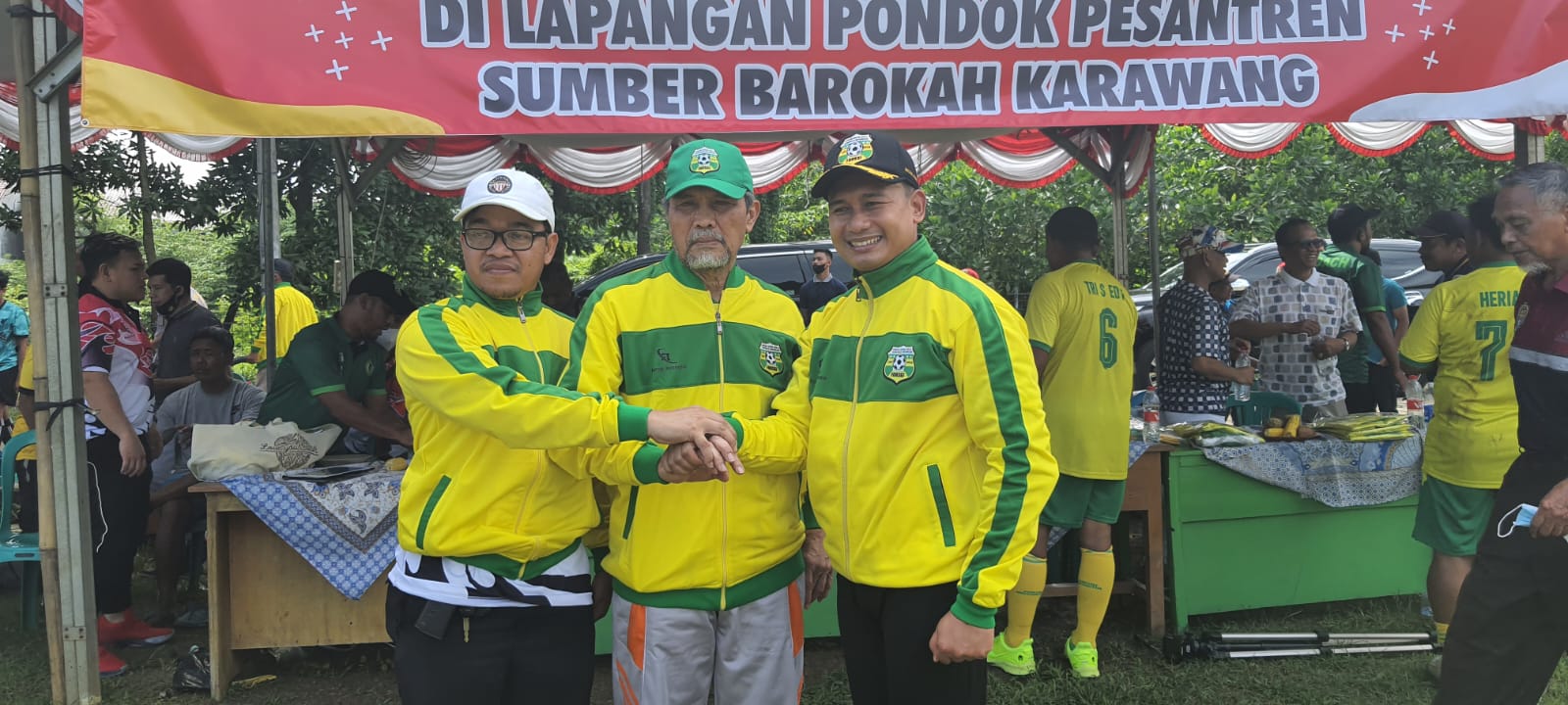 Forsgi Jabar Seleksi Pemain Bola Persiapan Liga Santri Nasional 2022