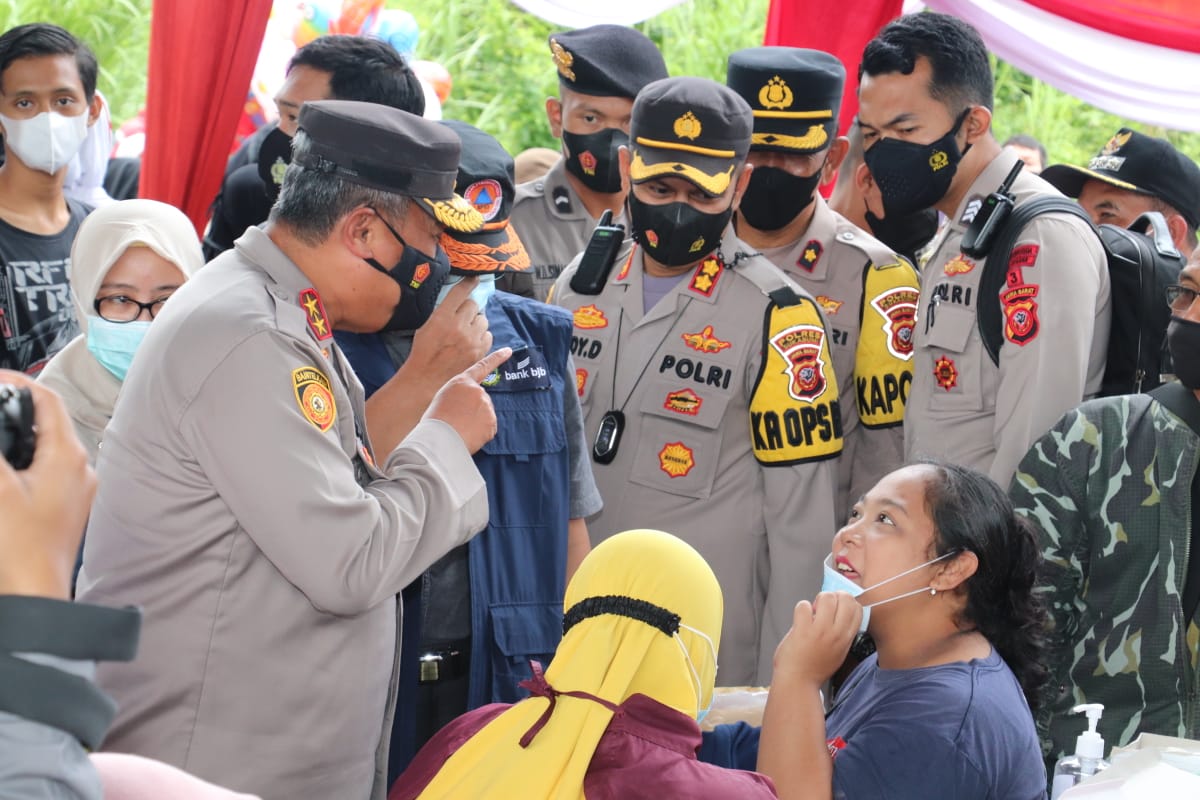 Kapolda Jabar : Walaupun Sudah divaksin Tetap Menjaga Prokes