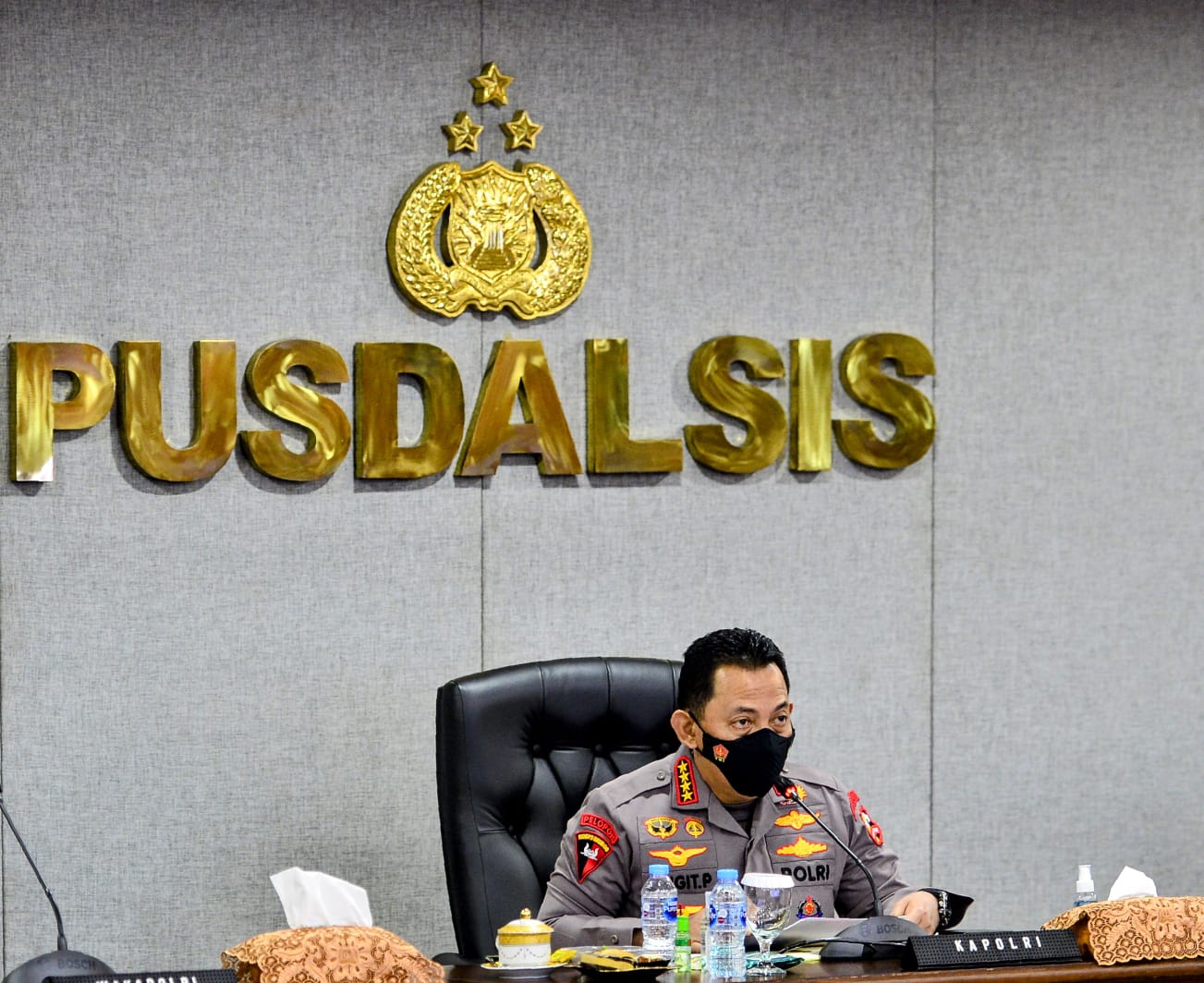 Kapolri : Lakukan Evaluasi dan Tingkatkan Akselerasi Vaksinasi