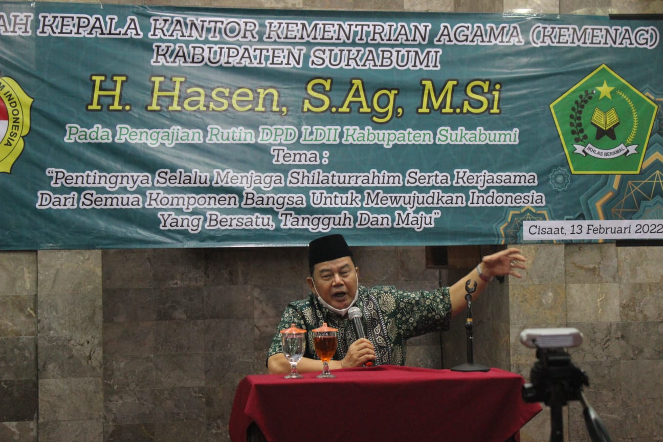 Kemenag Minta LDII Kabupaten Sukabumi Terus Beramar Ma'ruf