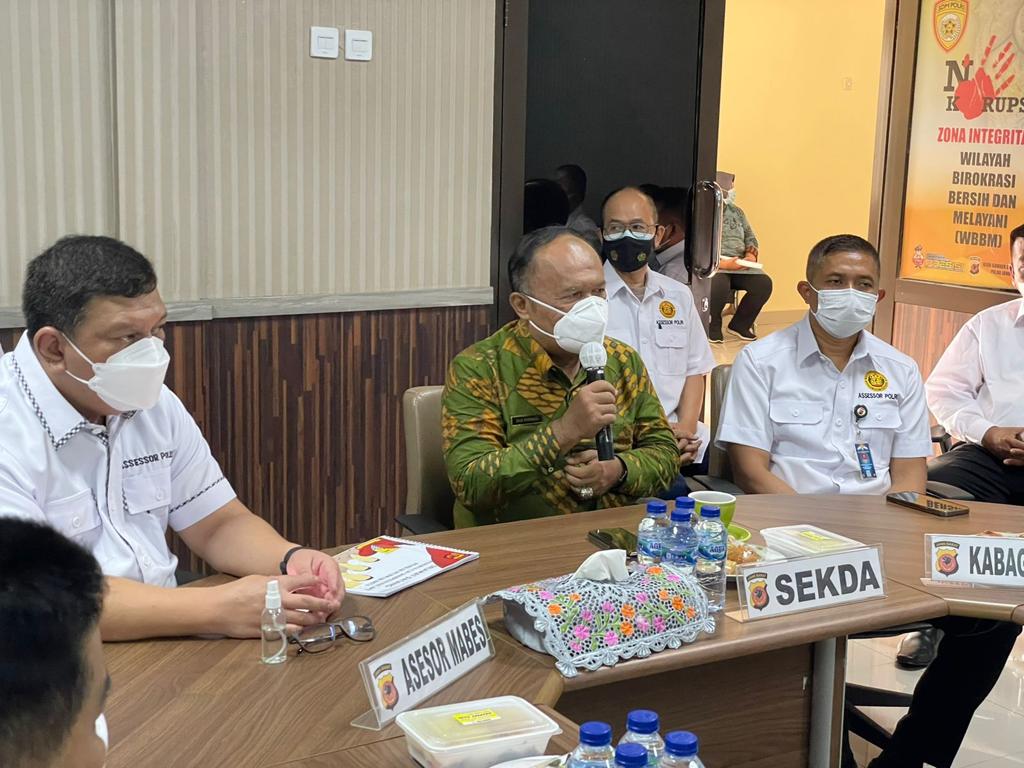 Polda Jabar Lakukan Asesmen 10 peserta calon Pimpinan Tinggi Pratama