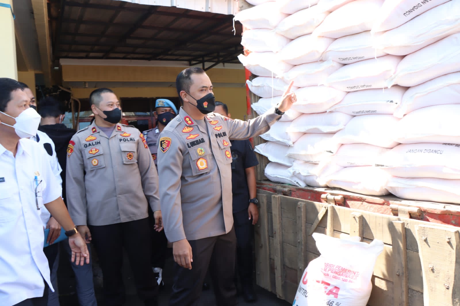 Polisi Amankan 10 Pelaku diduga Penyalahgunaan Pupuk Bersubsidi