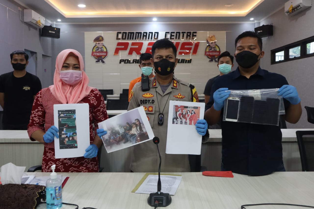 Polisi Amankan Pelaku Penjual Empat Wanita Asal Palabuhanratu