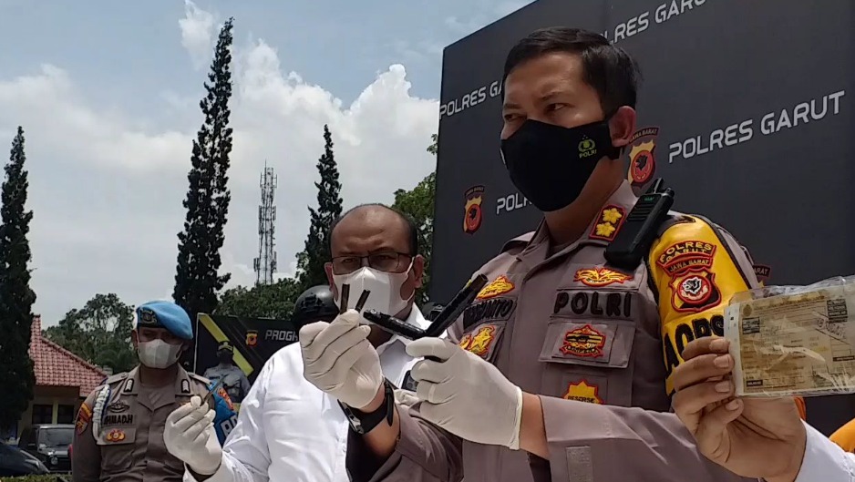 Polisi Tangkap Pelaku Curanmor di Garut