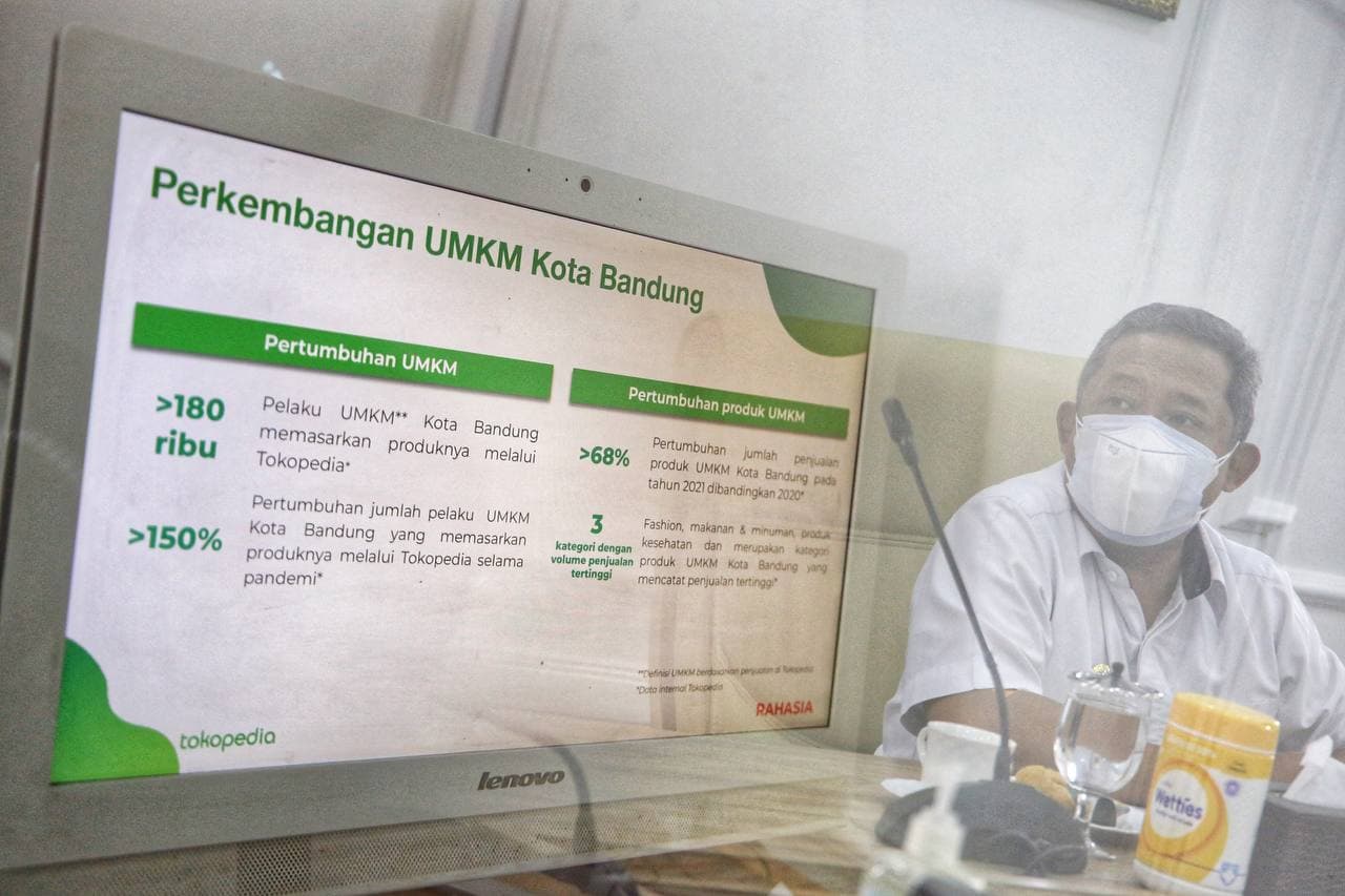 Soal Pemulihan Ekonomi, Pemkot Bandung dan Tokopedia Dukung UMKM
