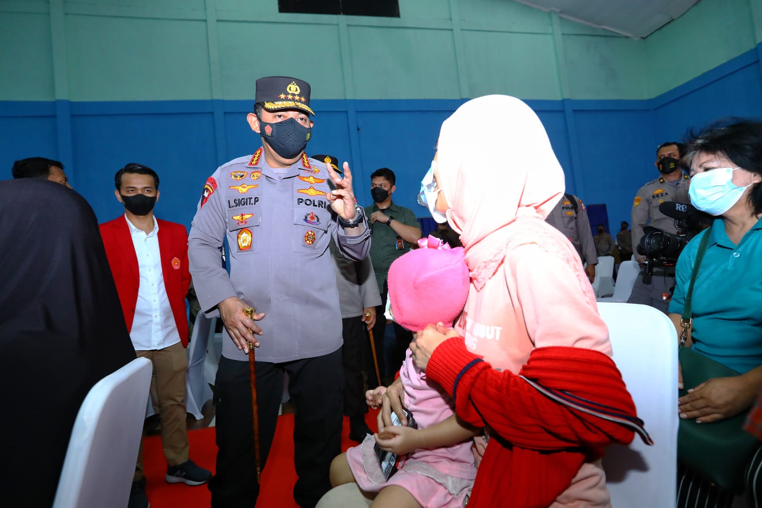 Akselerasi Vaksinasi se-Indonesia, Kapolri Sebut Sebagai Upaya Persiapan Pandemi ke Endemi